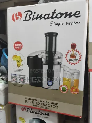 Fresh Fruit Juicer Machine – Binatone 1000w