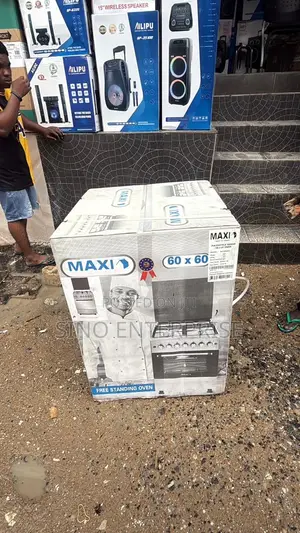 Maxi Gas Cooker 60x60 Cm (3+1) Burners Inox