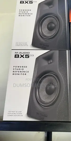Bx5d3 M-Audio Studio Monitor Speakers