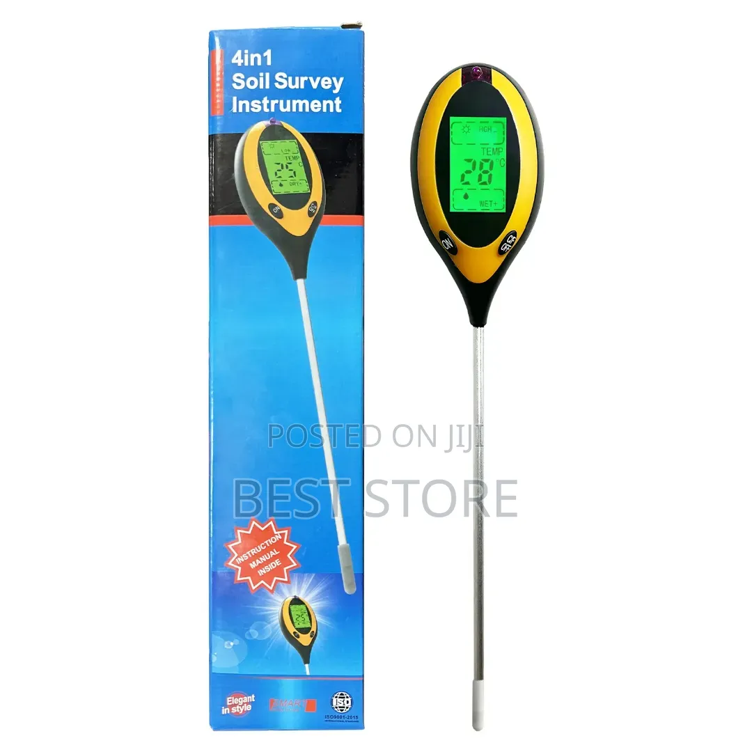 Soil Ph Survey Moisture Tester 4 In 1