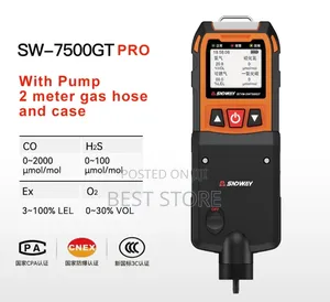 4 in 1 Gas Detector Toxic Carbon Monoxide Sndway O2, Co, H2s, Lel