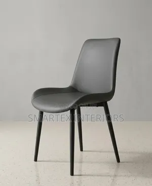 Best Quality Leather Iron Leg Dining Chair