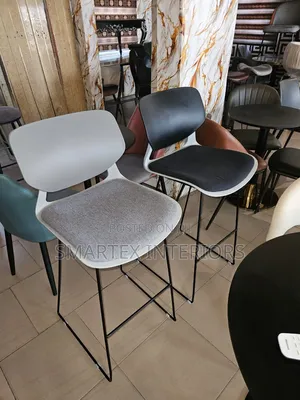 Imported Quality Plastic Padded High Barstool