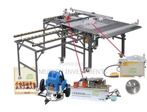 Professional Portable Woodworking Station for Cutting, Edging Routin