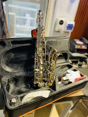 Yamaha Silver Alto Saxophone Eb Woodwind for Professional