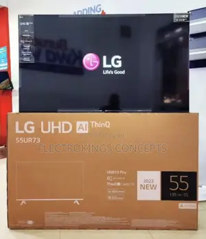 Original Lg 55inch Smart Television With Wi-Fi/Bluetooth Connectivity