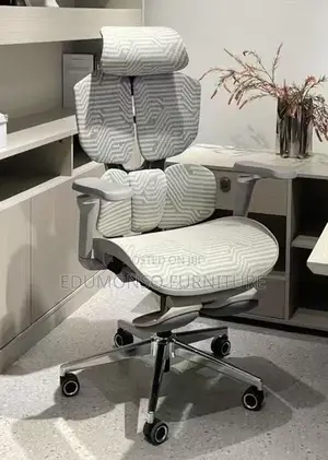 Ergonomic Office Chair With Dynamic Lumbar Support
