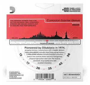 D’Addario Acoustic Guitar Strings