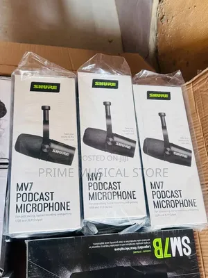 Shure Mv7 Podcast Microphone (Legendary Masterpiece)