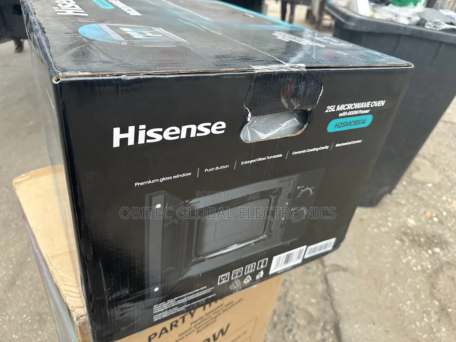 Hisense 25l Microwave Automatic Black