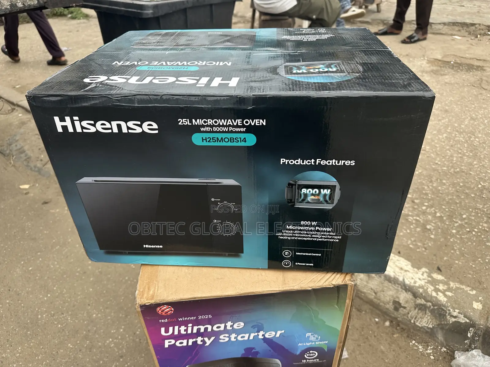 Hisense 25l Microwave Automatic Black