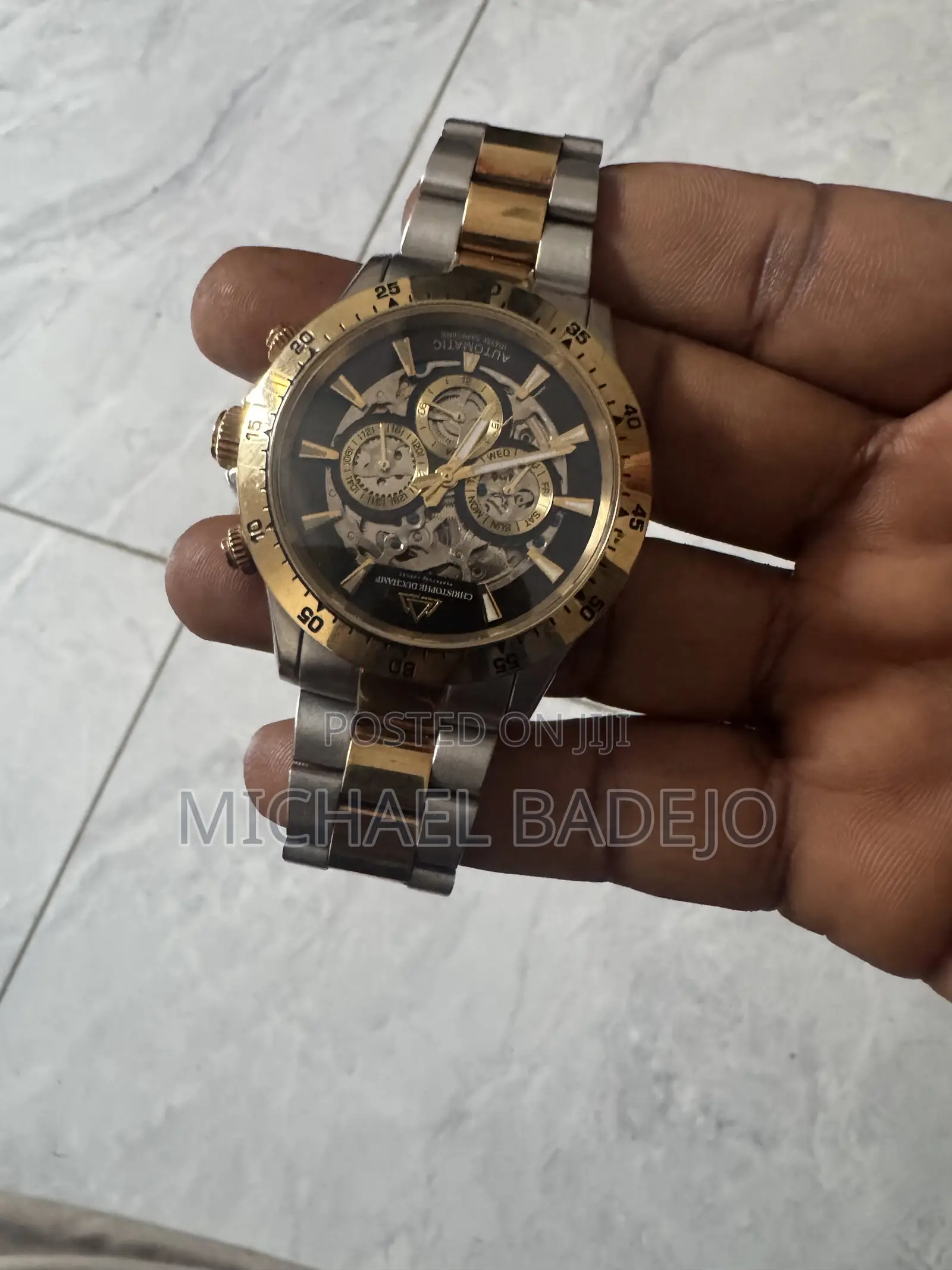 Christophe Duchamp Raidillon Skeleton Automatic Watch