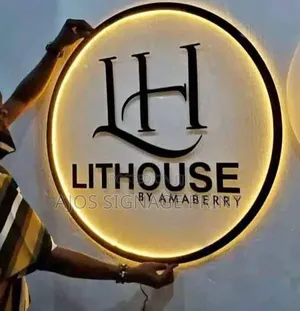 Indoors Logo Signage