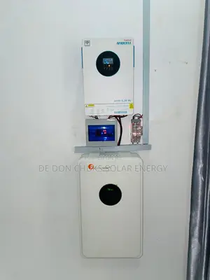 Full Installation of 48v. 6.2kva ,10kwh and 8pics of Panels