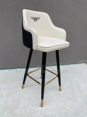 Bentley-Logo Luxury Bar Stool