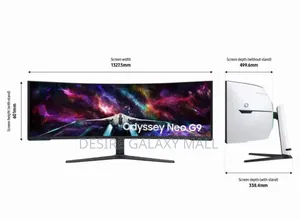 Samsung 57′′ Odyssey Neo G9 G95nc Curved Gaming Monitor