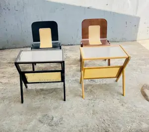 Rattan Laptop/Study Desk Chair Combo