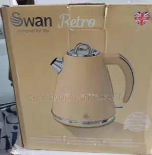 Swan Retro Jug Kettle, Fast Boil, Easy Pour