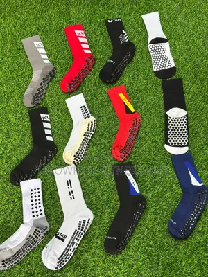Athletic Grip Socks Feature Silica