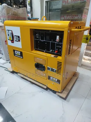 Cat 7.5kva Silent Power Generator Set for Home and Business
