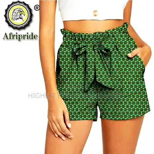 High Waist Print Short