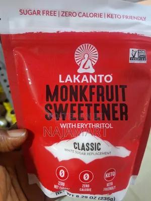 Monk Fruit Sweetener With Erythritol Golden -- 454g