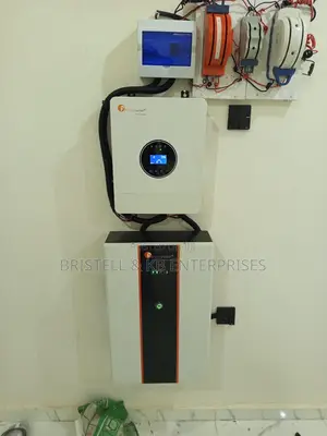 7.2kwh Lithium Battery 48volts With 6kva Hybrid Inverter 550 Watts
