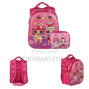 Cartoon Character Turkey School Bag- Lunch Box