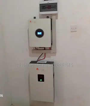 5kwh Lithium Battery 48volts With 6kva Hybrid Inverter 550 Watts