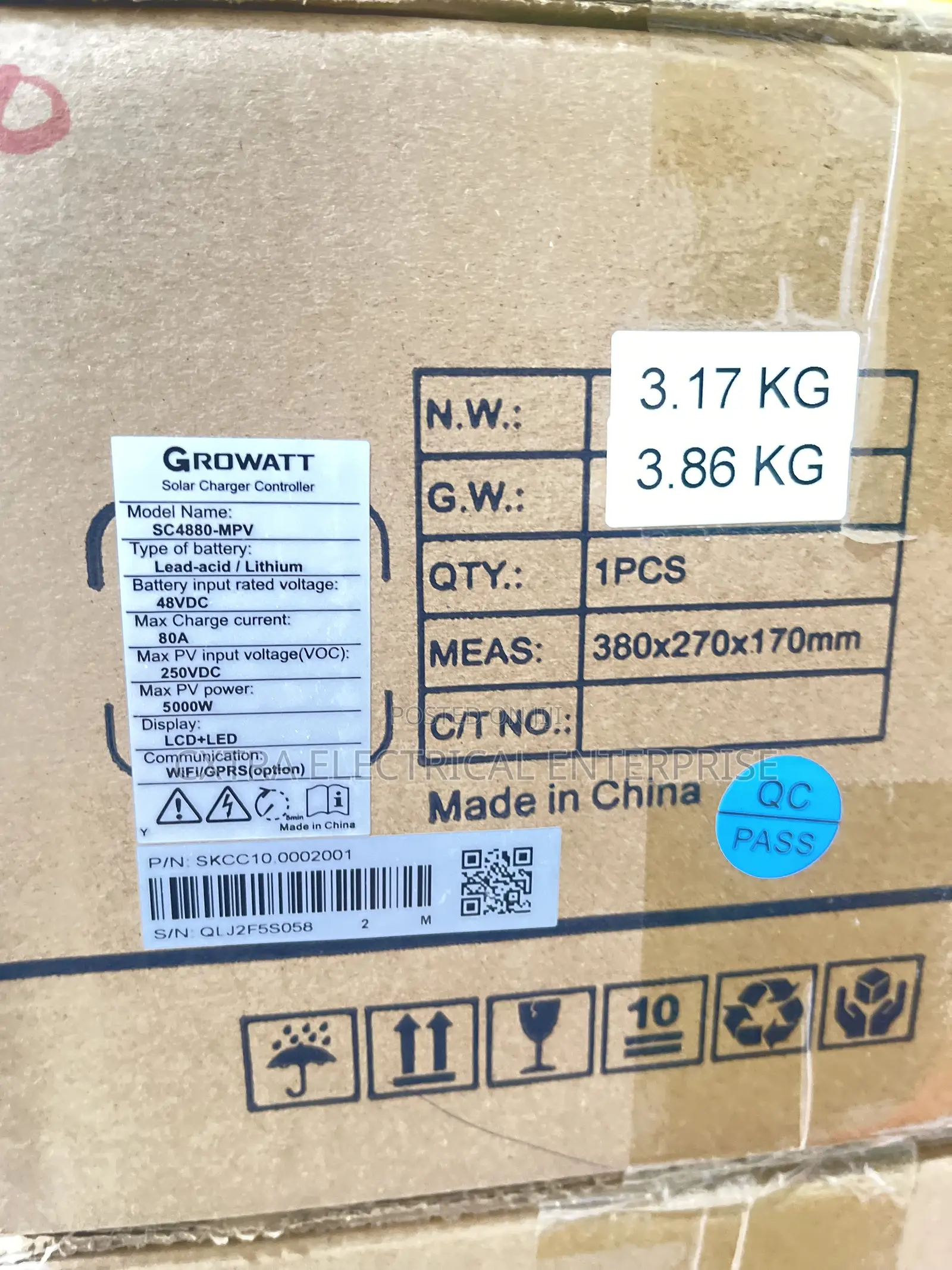 80ah 48v Charger Controller Growatt