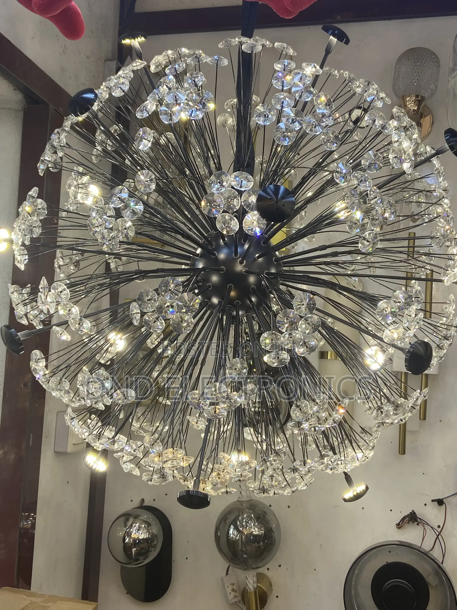 Modern Sputnik Crystal Chandelier