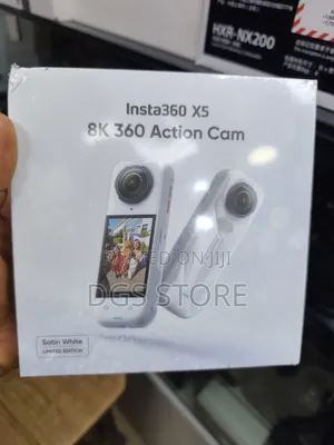 Insta360 X5 360 Action Cam Limited Edition Satin White