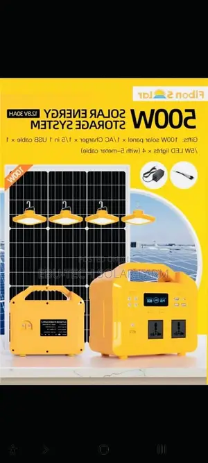 500 Solar Generator Power Stations