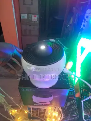 Galaxy Star Projector Lamp - The Round One With "12 Film Discs