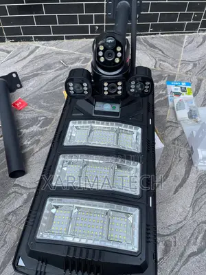 Camera Solar CCTV Street Light + Motion Sensor - No Nepa