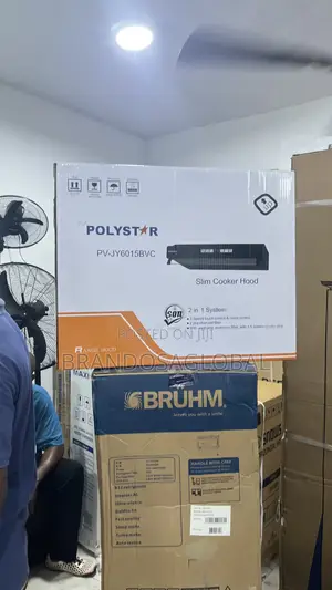 Polystar Slim Cooker Hood Pv-Jy6015bvc –Efficient Kitchen Air Purifier