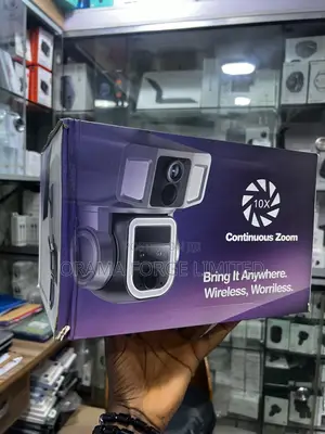 CCTV Solar Tripple Lens Camera