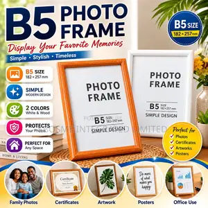 B5 Photo Frame – Simple Design (1 Piece ) 182 X 257mm