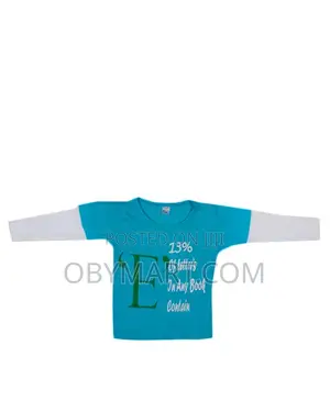 Letter E Top-Blue