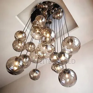 18 Head Dropping Pendant Glass Chandelier Light