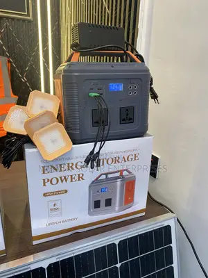 500watts All in One Solar Generator Which Panels Available in Store.