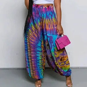 Elastic Waist Ankara Pant