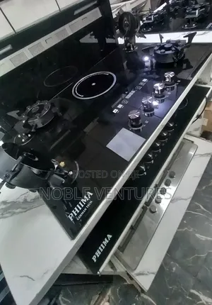 Phiima Luxury Flip Up Built-in Electric Gas Cooker 90cm 100%Copper