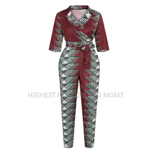 Short Sleeve High Waist Print Outfit
