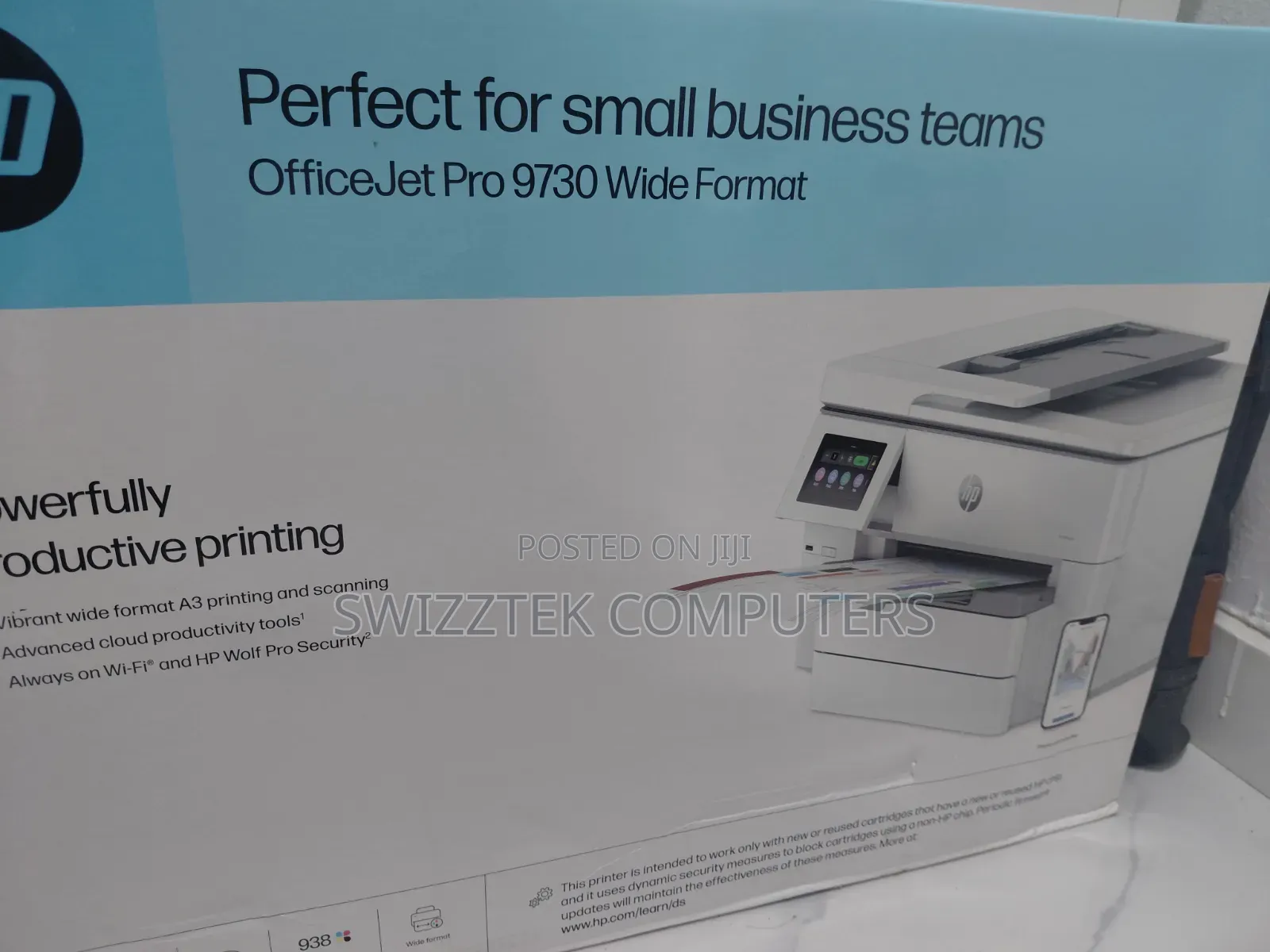 Hp Officejet Pro 9730 Wide Format Aio Printer