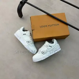 Original Louis Vuitton White Black Accents Now in Store
