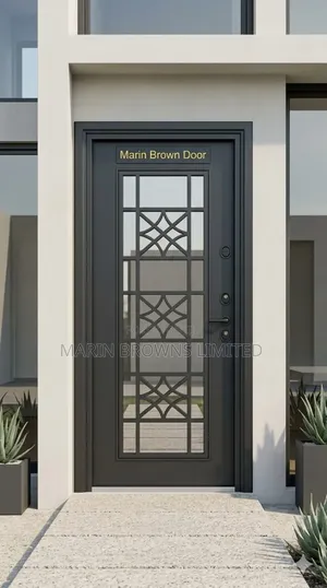Copper Glass Door