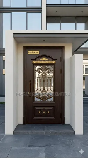Copper Glass Door