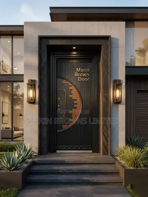 Halfmoon Copper Door