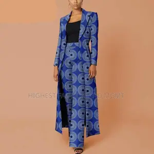 Ankara 2 Piece Long Sleeve Jacket and Pant